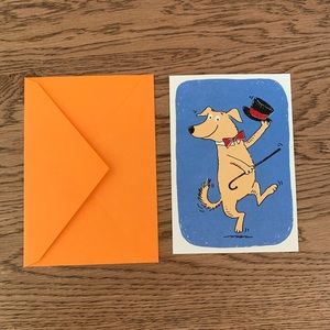 New Shoebox Lab Dance Birthday Card